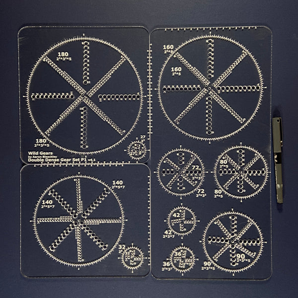 double gear Double Dense gear set P1, P2, ajd. and bundle – WildGears